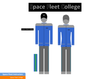 Space-Fleet-Instructors-Uniforms-Space-Fleet-College-1F-Caps